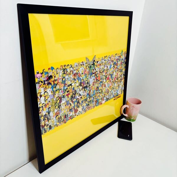 【50cm×50cmポスター】シンプソンズ オールキャスト(新品)