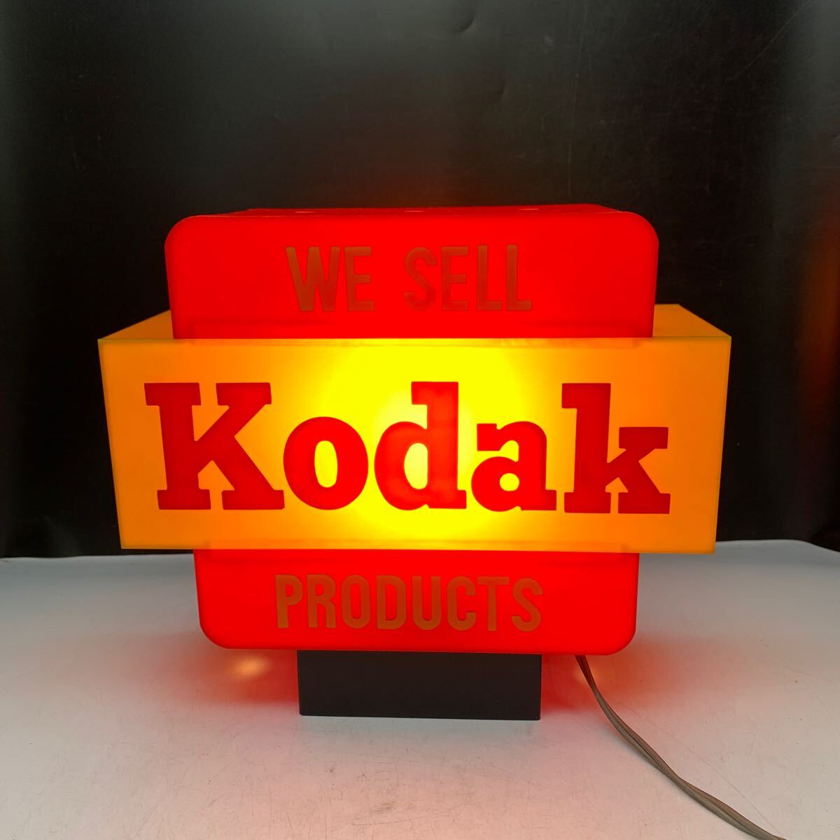 Yahoo!オークション -「kodakコダック」(看板) (広告 Yahoo!オークション -「kodakコダック」(看板) (広告