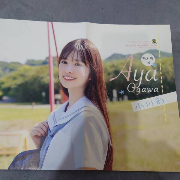 小川彩 両面ポスター チャンピオン