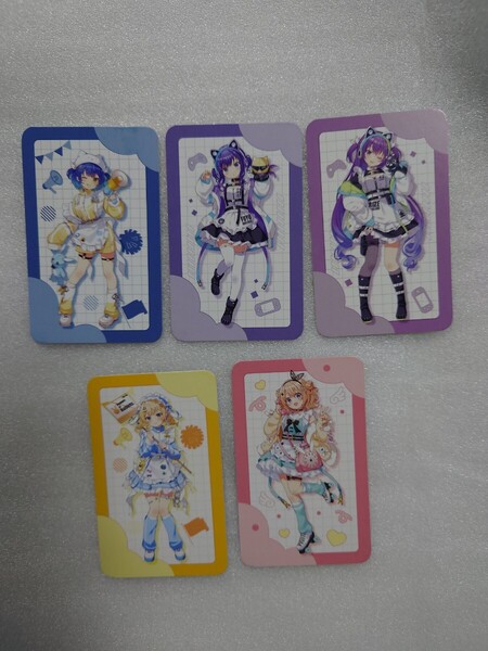 ご注文はうさぎですか?BLOOM アトレ キャラカード 前半5種類セット ごちうさ ココア シャロ リゼ マヤ フユ 0