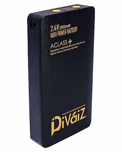 開封未使用品|Divaiz(ディバイス) ハイパワーバッテリー 10050mAh 専用AC充電器付き 9927