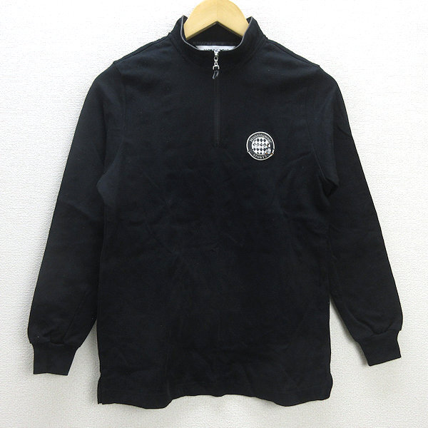 新品　Munsing Wear 長袖ハーフジップシャツ Munsingwear 公式 マンシングウェア 裏起毛 ハーフジップ長袖