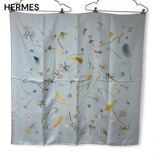 HERMES エルメス カレ90 FLEURS
