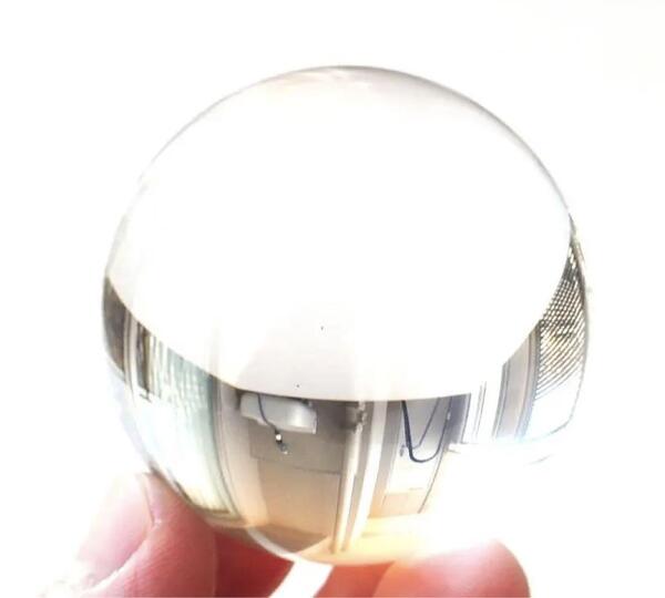 ☆天然石卸☆超激レア!!☆完全別格品!!(宝石質)☆天然水晶玉(ロッククリスタル)無垢玉☆山梨甲府研磨※鑑別書付※ファイナルクオリティー