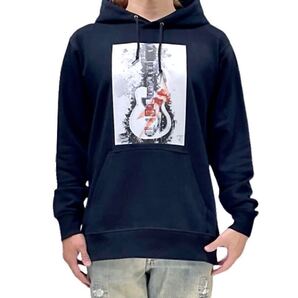 新品 未使用 デヴィッドボウイ スプロ デュアルトーン ギター アラジンセイン 稲妻メイク ハイクオリティ パーカー ユニセックス Mサイズ