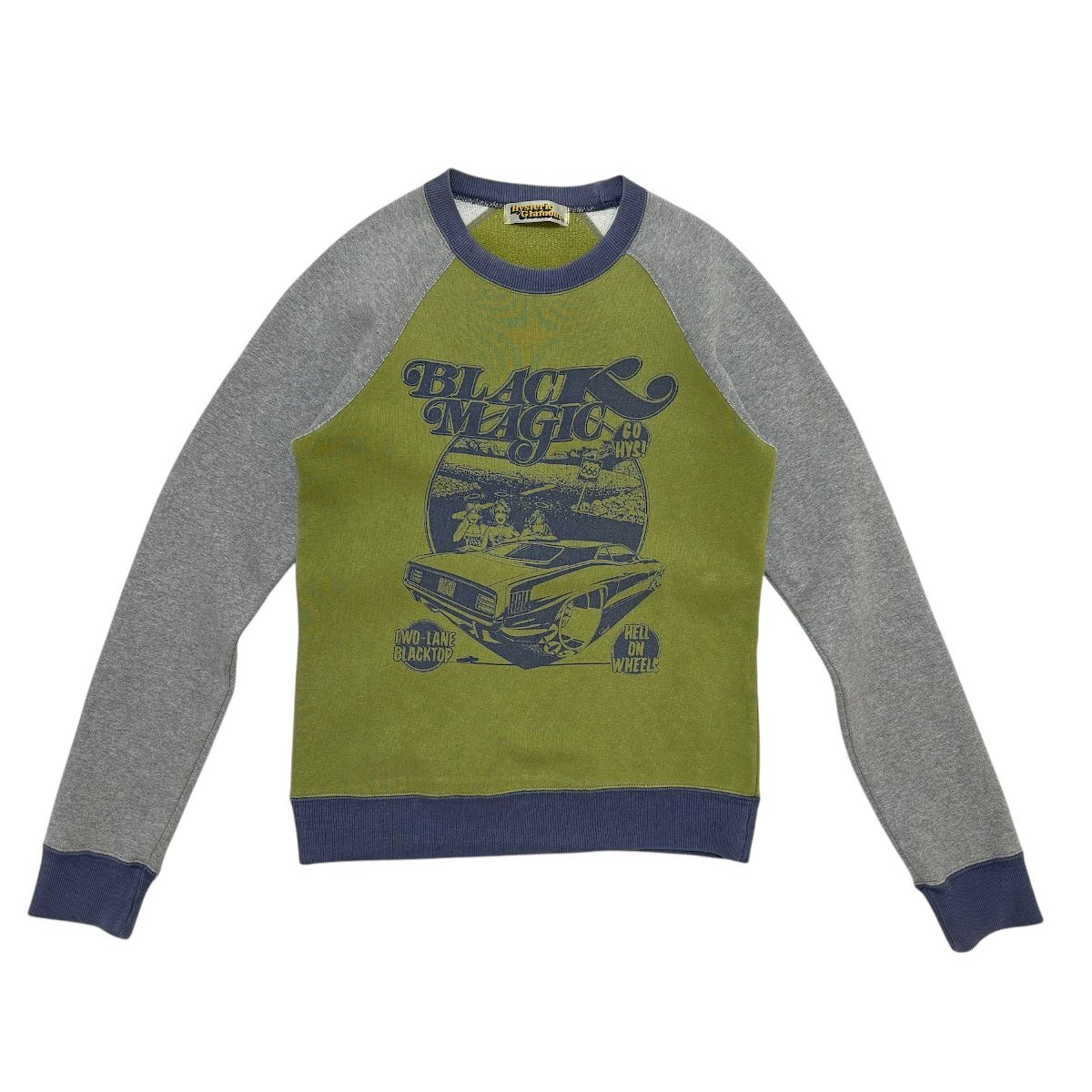 10131【美品・Lサイズ】ヒステリックグラマー☆ヒスガール定番カラースウェット 美品】HYSTERICGLAMOUR スウェット ヒスガール 黒 L - メルカリ