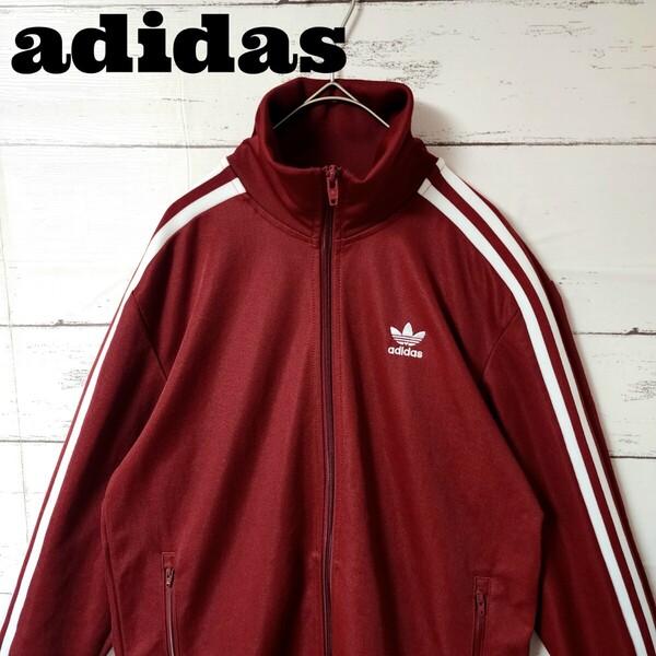 adidas アディダスオリジナルス ベッケンバウアー ボルドー レッド ワイン
