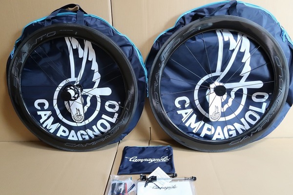 CAMPAGNOLO カンパニョーロ BORA WTO 60 ダークラベル ボーラ リムブレーキ 2WAY(F+R) フリーボディ:シマノ 新品!!
