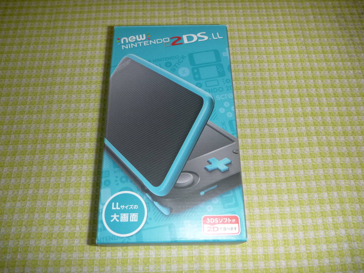 任天堂 Newニンテンドー2DS LL [ブラック×ターコイズ 任天堂 Newニンテンドー2DS LL [ブラック×ターコイズ