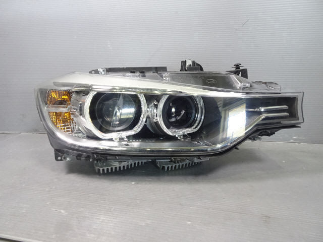BMW 3シリーズ LDA-3D20 右 ヘッド ライト ランプ レンズ HID 前期 320d Mスポーツ F31 1kurudepa