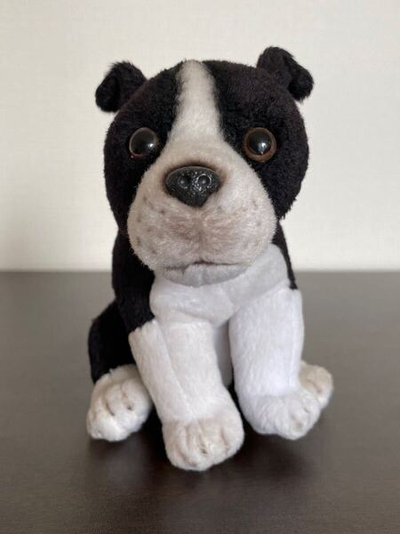 レトロ LEOSCO レオスコ ボストンテリア ぬいぐるみ 犬 いぬ DOUSIN