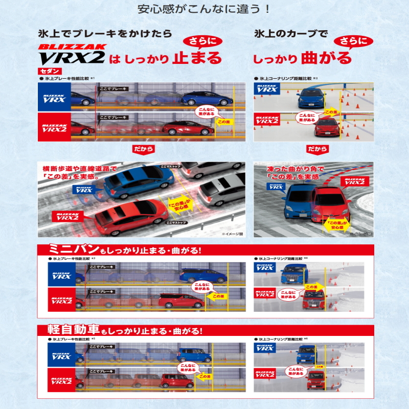 カローラクロス 225/50R18 スタッドレス | ブリヂストン VRX2 & HM1 18インチ 5穴114.3 カローラクロス 225/50R18 スタッドレス | ブリヂストン VRX2 & HM1 18インチ 5穴114.3