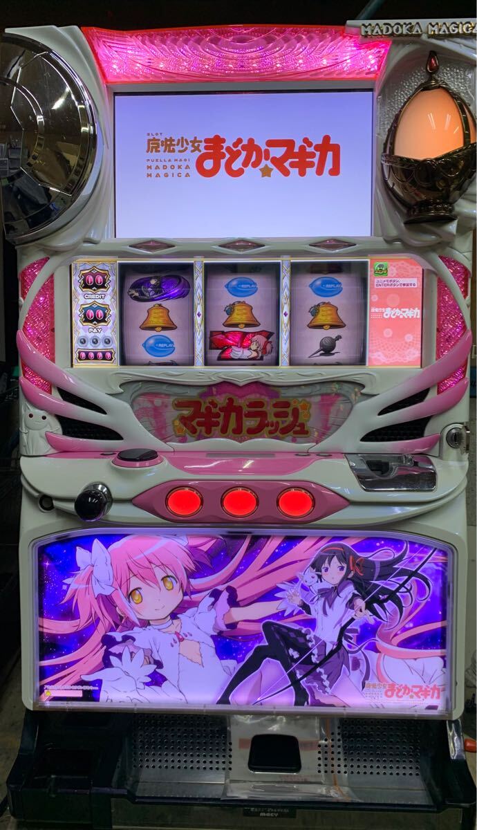 Yahoo!オークション -「まどかパネル」(パチスロ実機) (パチンコ Yahoo!オークション -「まどかパネル」(パチスロ実機) (パチンコ