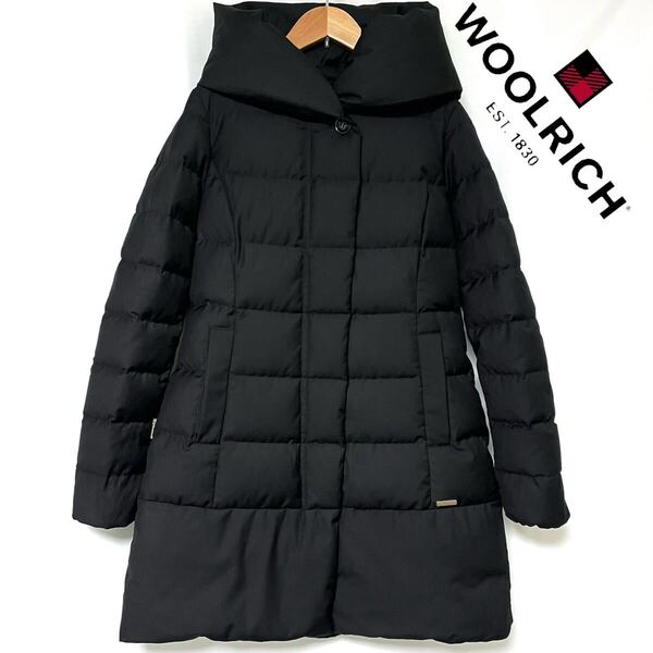 WOOLRICH ウールリッチ PUFFY PRESCOTT PARKA パフィー プレスコット パーカ ダウンコート レディースダウンジャケット ブラック S