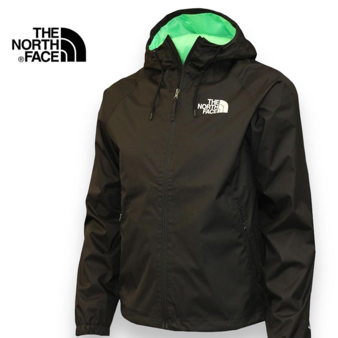 海外限定！ノースフェイス メンズ レインジャケット S ブラック ジャケット THE NORTH FACE パーカー ナイロンジャケット 男女兼用