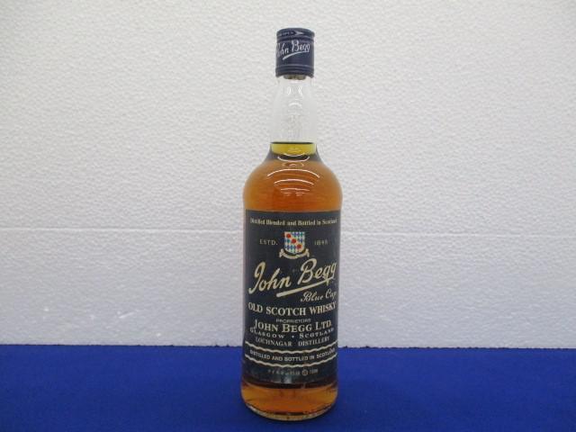 未開栓】John Begg GOLD CAP 従価 特級760ml