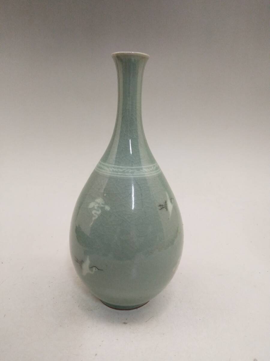 2025年最新】Yahoo!オークション -青磁 花瓶 雲鶴(青磁)の中古品 2025年最新】Yahoo!オークション -青磁 花瓶 雲鶴(青磁)の中古品