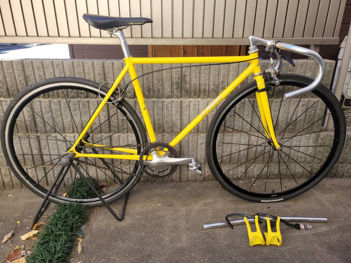 Yahoo!オークション -「fuji」(トラックレーサー、ピスト) (車体 Yahoo!オークション -「fuji」(トラックレーサー、ピスト) (車体