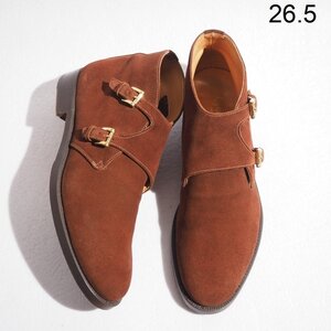 x5759P VF.LLI Giacomettif Latte  Rige .kometiV FG241 замша двойной monk ремешок ботинки Brown 41/26.5cm rb mks