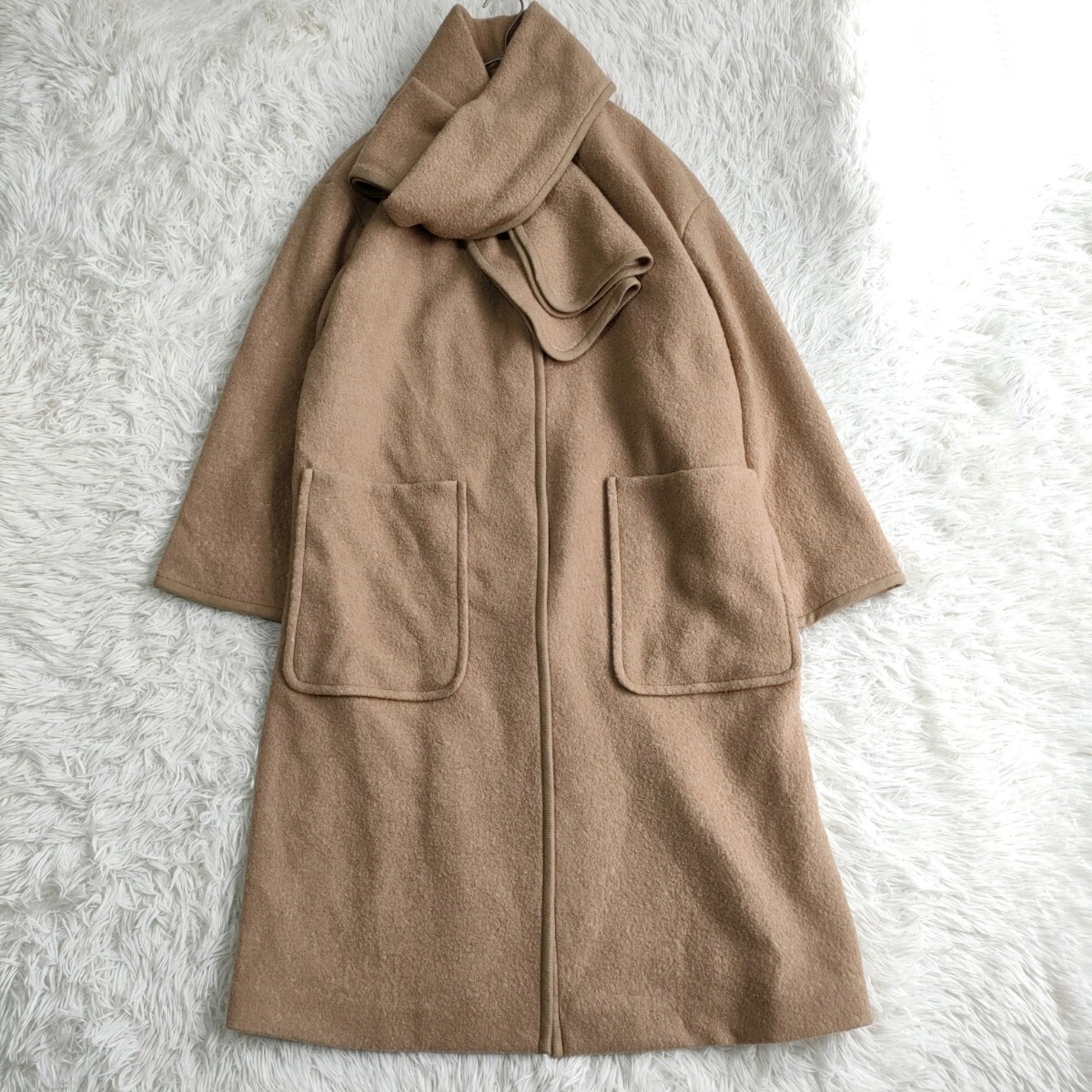 新品・未使用 プレインピープル 麻100%リネンコート ジャケット
