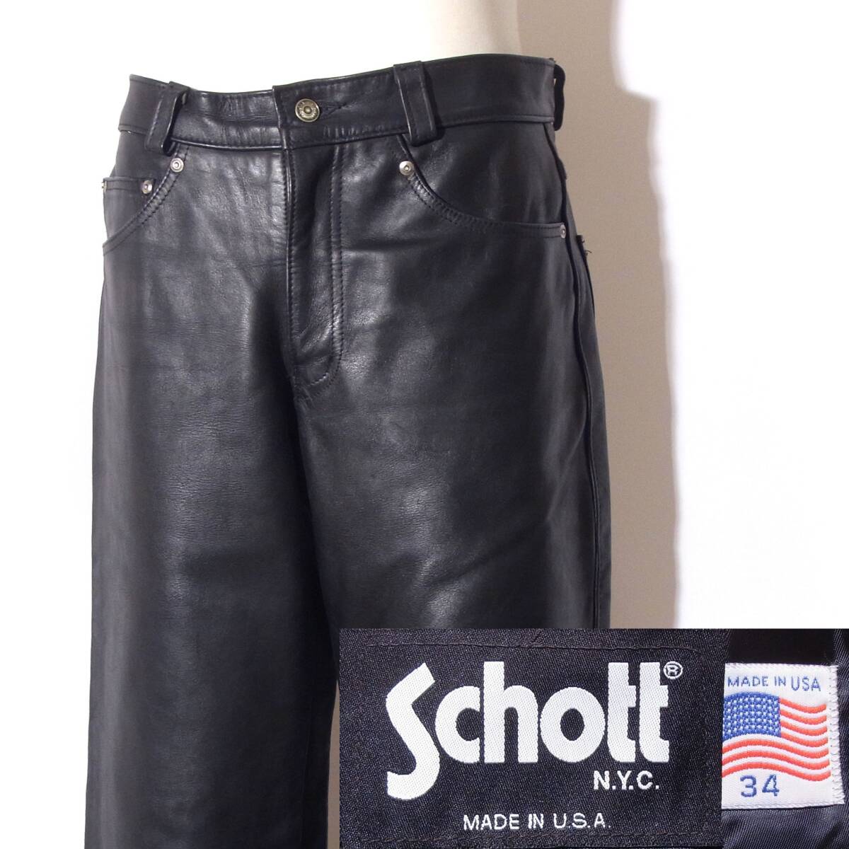 Yahoo!オークション -「schott レザーパンツ 34」(ファッション Yahoo!オークション -「schott レザーパンツ 34」(ファッション