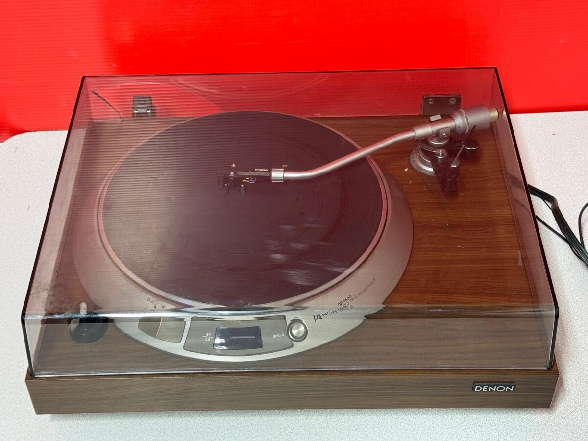 Amazon | DENON デノン DP-1600 ターンテーブル レコード | Denon | レコードプレーヤー