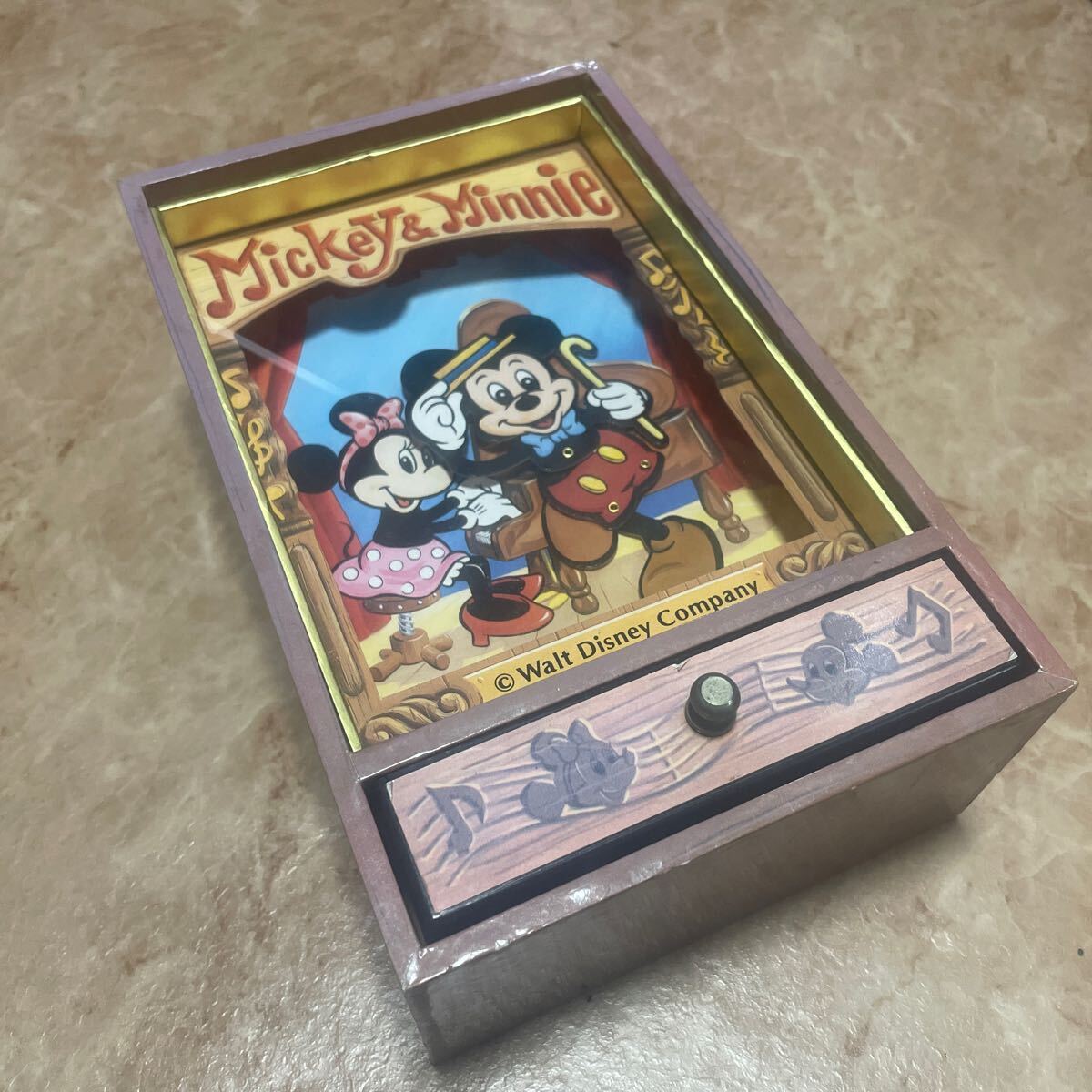 mickey オルゴール、Q101 インテリア小物