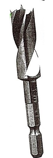 □c1【本新潟定＃セサ061218-1】竹用ドリル　3ミリ径 全長80ミリ スタ