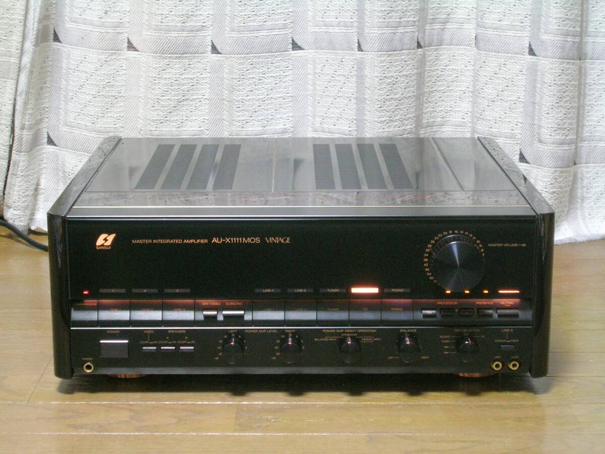 Yahoo!オークション -「sansui au-x1111 mos vintage」の落札 Yahoo!オークション -「sansui au-x1111 mos vintage」の落札