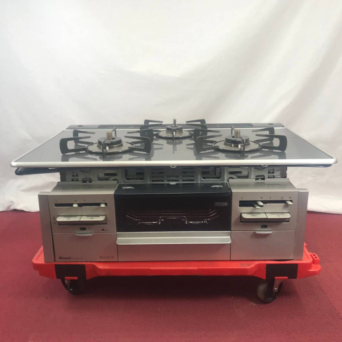 楽天市場】【中古】リンナイ ガステーブル KSR670BKR プロパンガス（LPガス） 右強火力コンロ Rinnai ガスコンロ ガスレンジ グリル付 ガステーブル 水無しグリル クリスタルコート ガステーブル 中古 : リビング館 楽天市場店