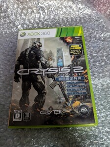 動作確認済み【XBox360】CRYSIS 2 / クライシス2 エックスボックス360ソフト 洋画アクション エイリアン 翌日までに発送 送料無料 即決設定
