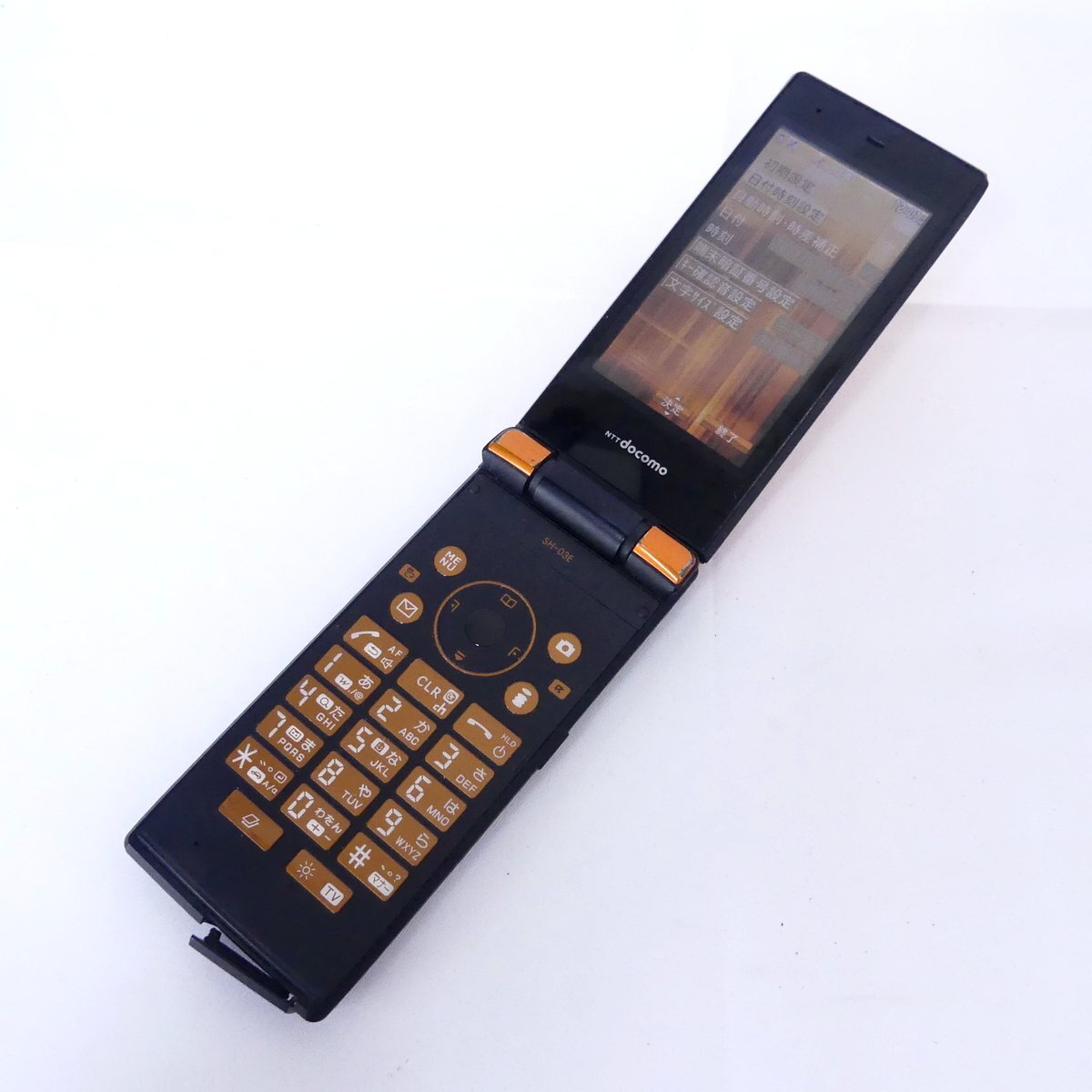 SHARP - docomo SH-03E ガラケー　未使用 Amazon | docomo STYLE series SH-03E [Black] | Sharp | 携帯