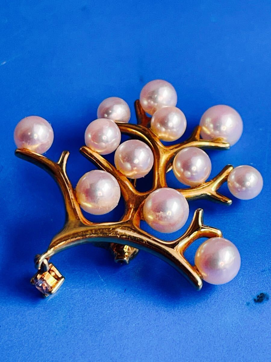 Yahoo!オークション -「mikimoto ブローチ 幸福の木」(ミキモト Yahoo!オークション -「mikimoto ブローチ 幸福の木」(ミキモト