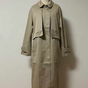 ベージュ 超特価 M 綿混 3WAY 新品未使用品 送料無料 婦人コート ロングコート コート アウター ジレ スプリングコート レディースコート
