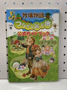 3DS 牧場物語 つながる新天地 公式ガイドブック 初版 攻略本