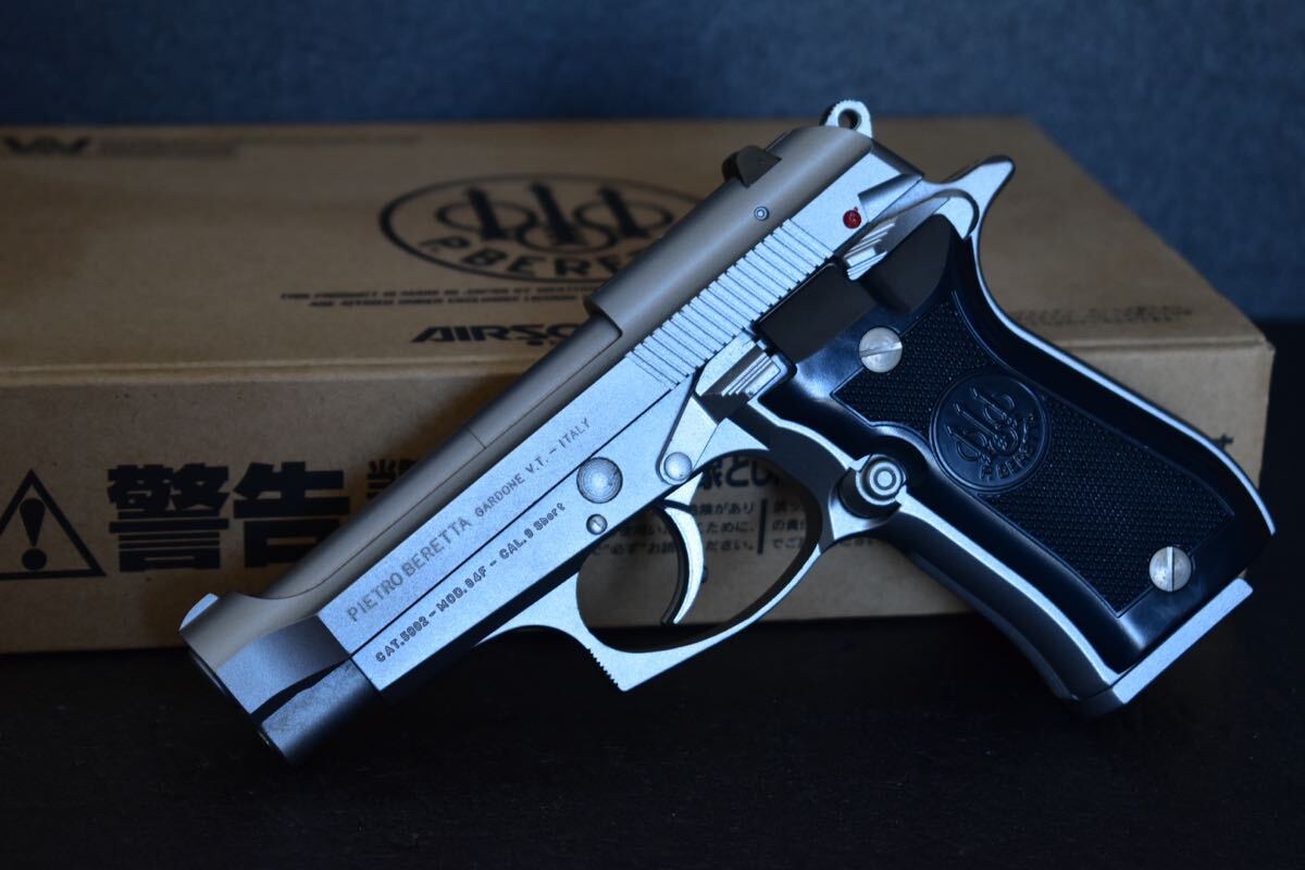 Beretta M1934 モデルガン TANAKA ハーフシルバー - メルカリ