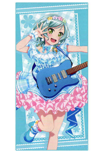 送料無料 120cm×60cm フルカラー バスタオル 氷川日菜 バンドリ bang dream Pastel*Palettes