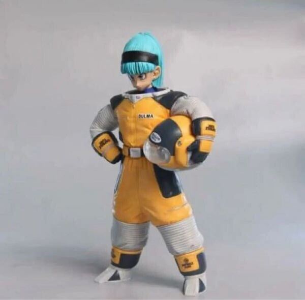 新品・即日発送 ドラゴンボール ブルマフィギュア 宇宙服バージョン 約21㎝ 海外輸入品