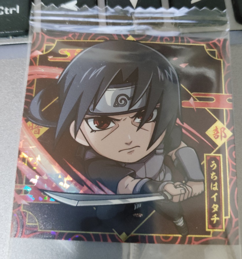 NARUTO　ナルト疾風伝 忍界シールウエハース vol.3 SR うちはイタチ