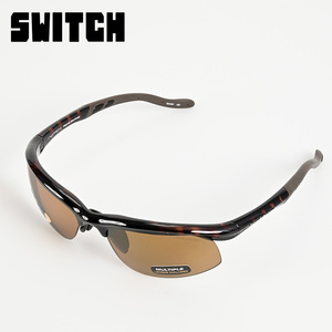326-40-2◆SWITCH/スイッチ TENAYA Dark Tortoise LAKE サングラス スペアレンズ(替レンズ付き)POLARIZED マグネット式 未使用