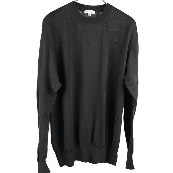 BLAMINK(ブラミンク) Crew Neck Knit Sweater (black)