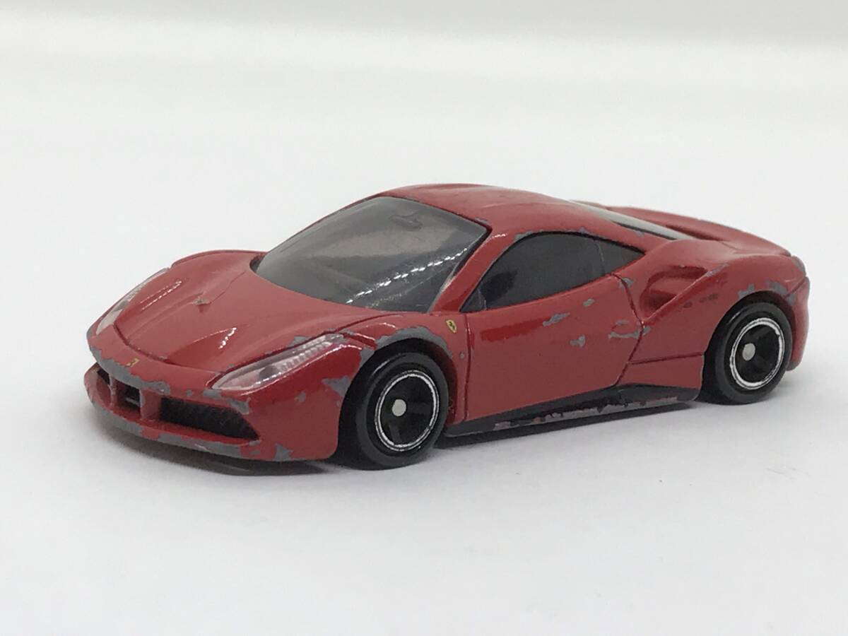 ●トミカ　 フェラーリ　488 GTB ミニカー5台セット レビュー トミカ フェラーリ 488 GTB（フェラーリセット
