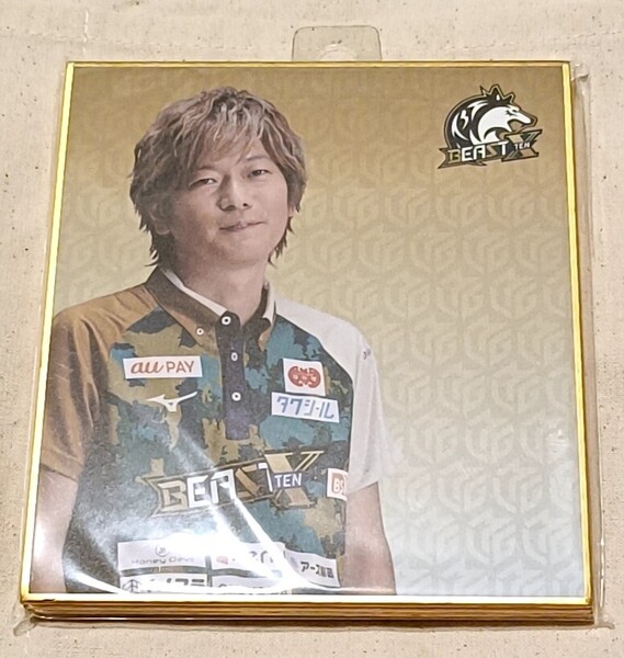 Mリーグ24-25 BEASTXプレイヤーズミニ色紙セット 猿川真寿鈴木大介菅原千瑛中田花奈 麻雀
