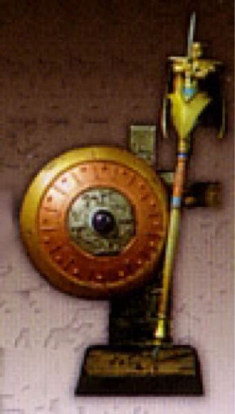 DRAGON QUEST LEGEND ITEMS GALLERY メタルキングの装備編 ドラクエ レジェンドアイテムズ ゲーム えいゆうの杖/ちからの盾