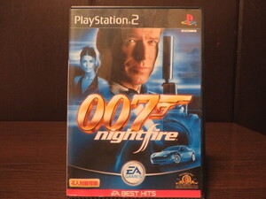 ◎PS2(プレイステーション2)『 EA・ベスト・ヒッツ 007 ナイトファイア007 nightfire 』【中古品/起動確認済み】