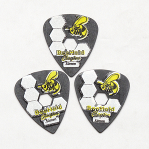 新品 クレイトン BeeHold BHS 0.50mm x3枚 穴あきピック スタンダードシェイプ デルリン ギターピック CLAYTON