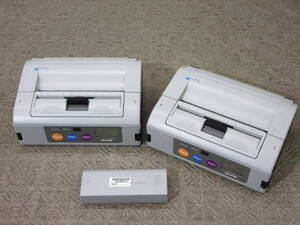 【2台セット】SATO lapin(ラパン) PT412e-W4 / ヘッドチェックOK 印字確認済み / No.X479