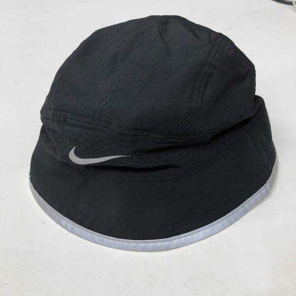 NIKE ナイキ 帽子 ナイロンハット ブラック L-XLサイズ Dri-FIT DH2426