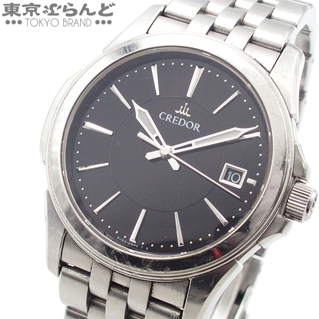 セイコー クレドール 8J82-5A10 クォーツ メンズ 腕時計 入荷