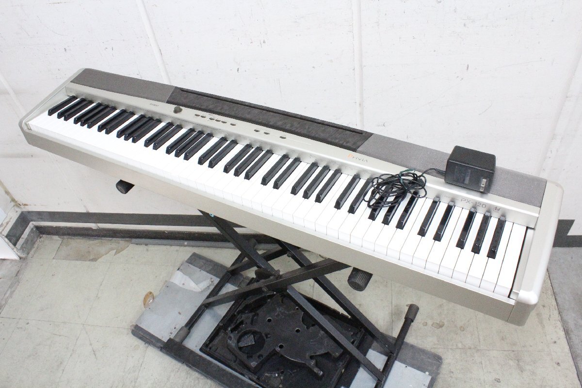 ジャンク品 CASIO Privia 電子ピアノ PX 120 08製
